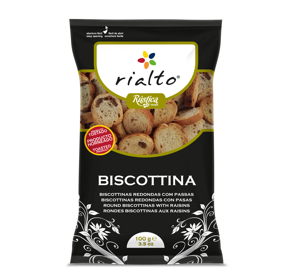 TOSTA TRIGO C/PASSAS 100G (18UN) DIATOST